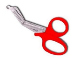 EMT TRAUMA SHEARS MEDICAL BANDAGE SCISSORS 7.5” RED EMT TRAUMA SHEARS MEDICAL BANDAGE SCISSORS 7.5” RED