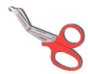 EMT TRAUMA SHEARS MEDICAL BANDAGE SCISSORS 7.5” ORANGE