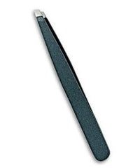 TWEEZERS SLANT TIP 4.0” BLACK