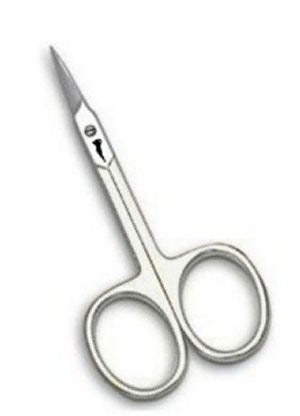 CUTICLE SCISSORS CURVED TIP ARROW POINT FINE TIP SS