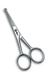 NOSE AND EARS HAIR EYEBROW SAFETY SCISSORS STRAIGHT TIP SS